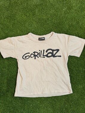 Cotton-On Gorillaz Collab Kids T-Shirt Crew Neck Size 8 Limited Edition Rare